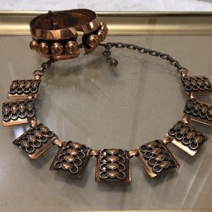 Vintage 1950 Renoir copper set.